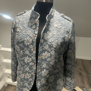 Floral brocade style Jacket